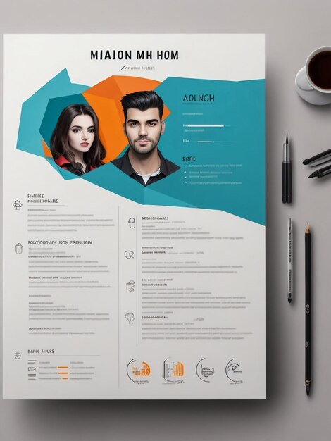 Simple Resume Template Cv Design