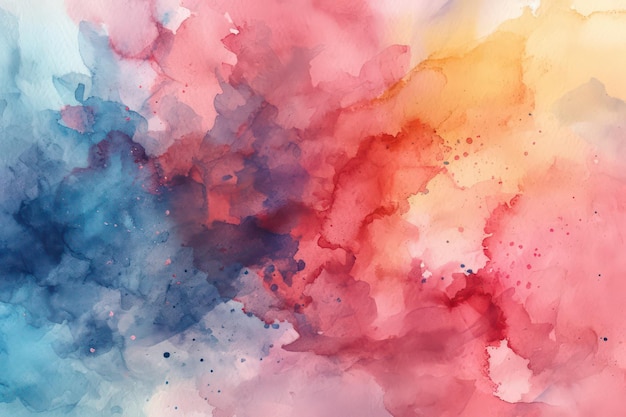 Simple soft watercolor background