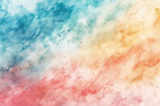 Simple soft watercolor background