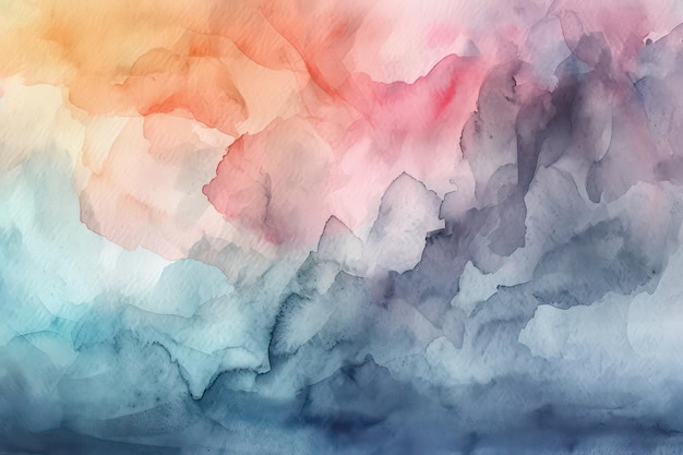 simple soft watercolor background