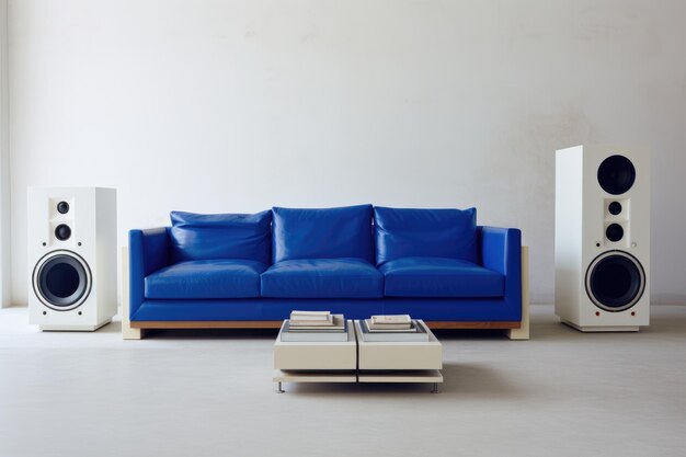 simple speaker bold sofa