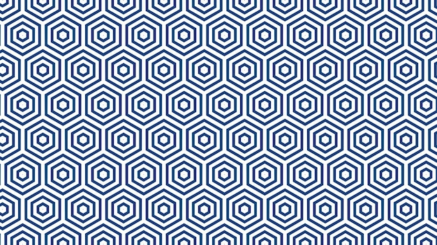 Photo simple straight blue line stripes of different design shapes on a white background geometric stripes kaleidoscope