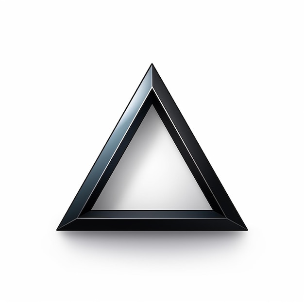 SIMPLE TRIANGLE LOGO WHITE BACKGROUND