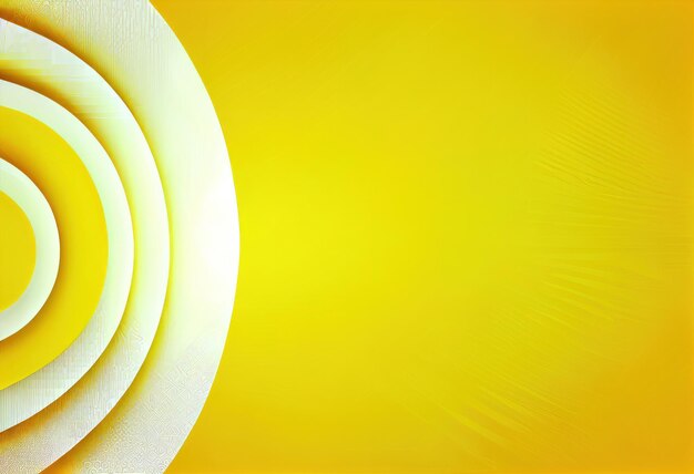 Simple wallpaper design yellow color generative ai