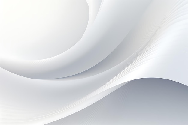 Simple white abstract gradient background