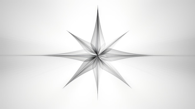 Foto semplice stella bianca carta da parati free photo hd 8k