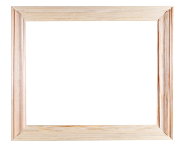 Photo simple wide wooden picture frame