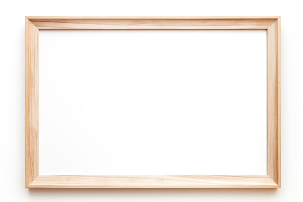 Photo simple wooden frame