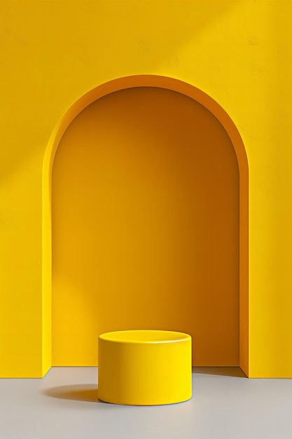 Simplicity Elevated Yellow Podium