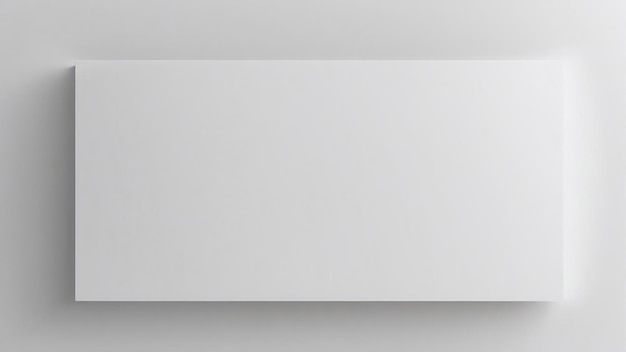 写真 単純に白いカードのテンプレートグラディエント抽象的な背景