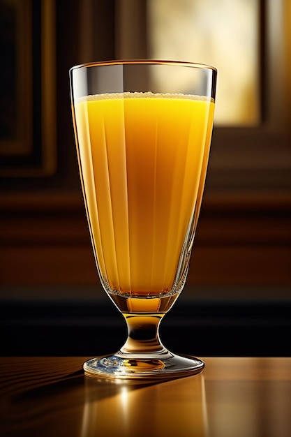 Sinaasappelplak met geïsoleerde jus d'orangeplons