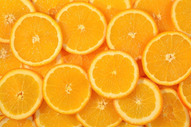 Sinaasappelschijfjes achtergrond