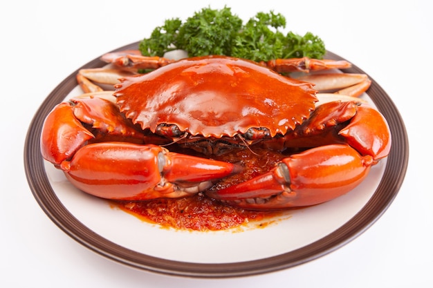 Singapore chili mud crab