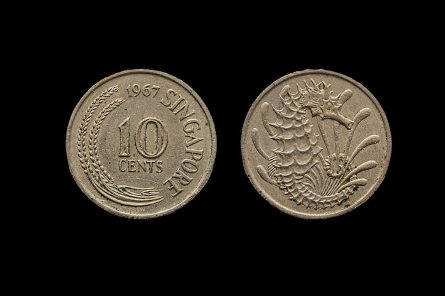 Singapore dollar coins Cent denomination