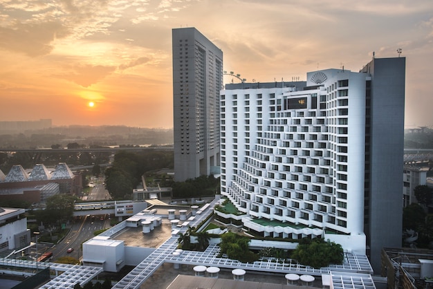 Singapore - 26 marzo 2011: the mandarin hotel, singapore.