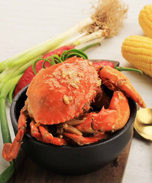 Singaporean Seafood Crab Spicy Recipe