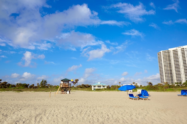 Singer Island-strand in Palm Beach Florida de VS