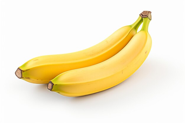 색 배경 에 고립 된 단일 바나나