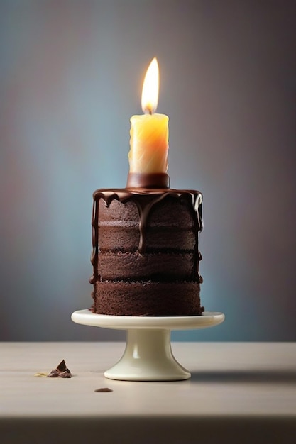 Single Birthday Candle Picture