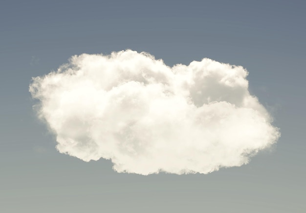 사진 파란 하늘 배경 위에 고립 된 단일 구름 하 은 구름 사진 아름다운 구름 모양 기후 개념