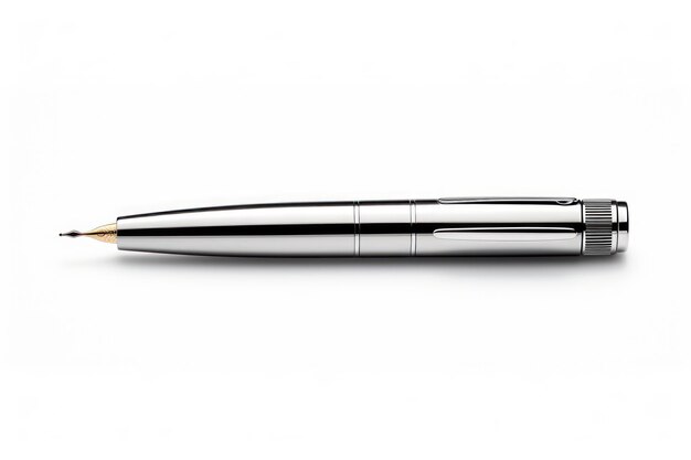 Одна гравирующая ручка, изолированная на белом фоне