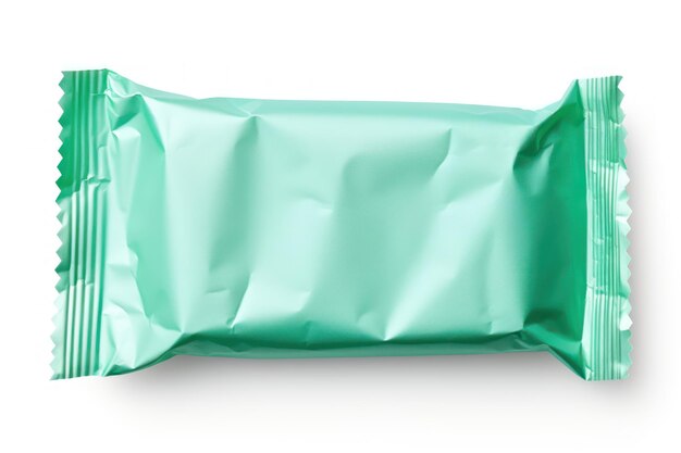Один пакет жевательной резинки, выделенный на белом фоне