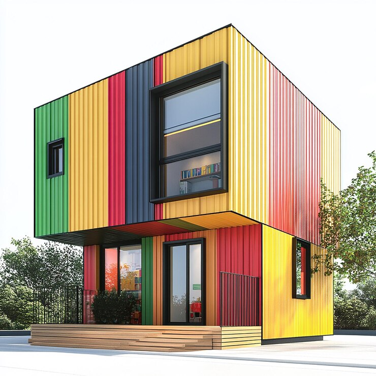 single house exterior Design of building