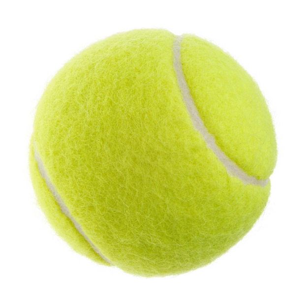 Photo single tennis ball