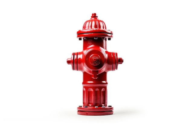 Photo a single yard hydrant isolated on white background