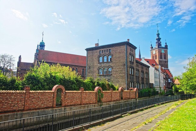 Sint-Catharinakerk in Gdansk, Polen