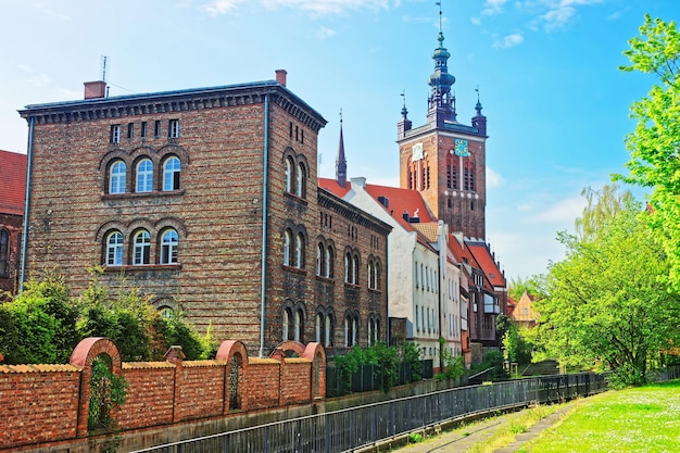 Sint-Catharinakerk in Gdansk, Polen