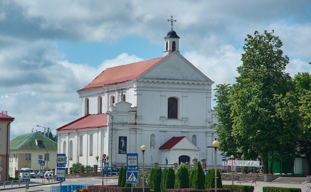 Sint-Michielskerk. Novogrudok, Wit-Rusland. 6 juli 2017