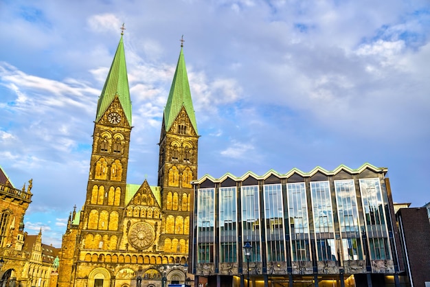 Sint-Pieters kathedraal in Bremen, Noord-Duitsland