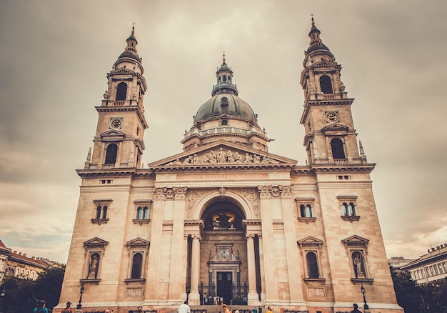 Foto sint-stefanusbasiliek in boedapest, hongarije