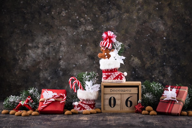 Photo sinterklaas or saint nicholas celebration concept