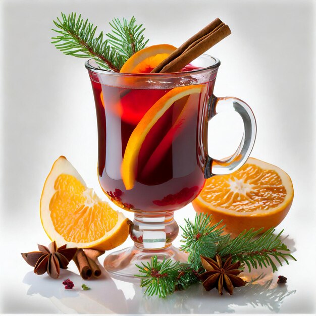 Sippin spice isolated mulled wine elixir perfect for cozy moments