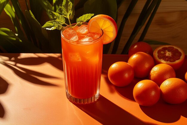 Фотография томатного сока Sipping Sunshine Tomato Delight
