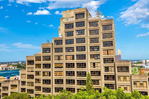 Sirius, a brutalist style apartment complex in Sydney