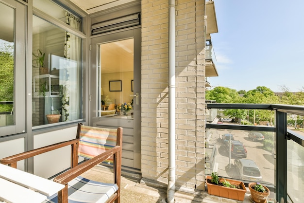 Sitting area in balcony