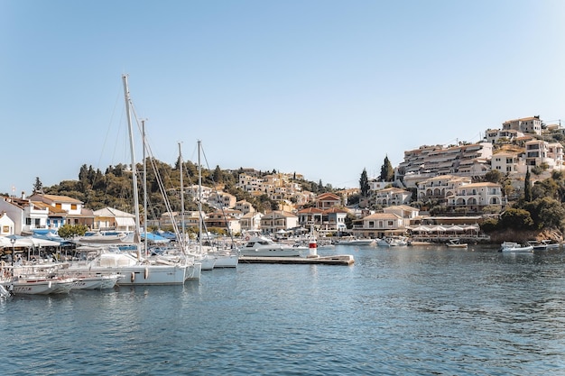 Sivota port in Greece