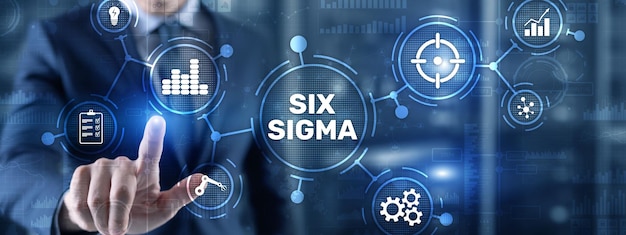 Six sigma management concept aimed at improving the quality of work of an organization or a separate unit