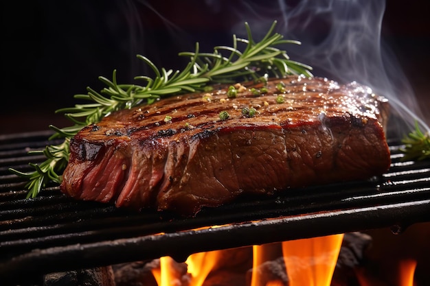 Sizzling BBQ TriTip Steak with Herbs