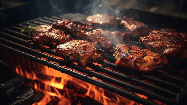 Sizzling Delights Een weelderig barbecuefeest in de maak