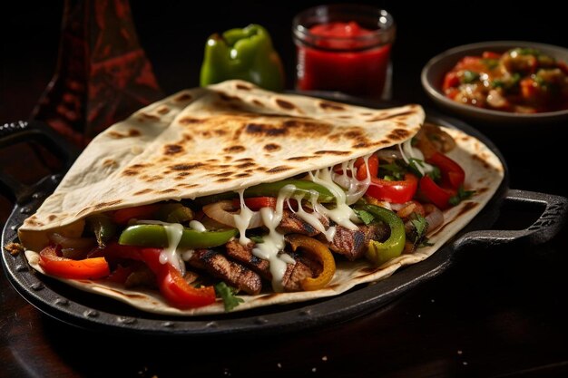 Sizzling Fajita Quesadilla