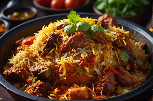 Sizzling Hot Pot Biryani