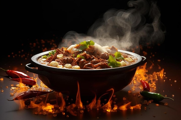 Sizzling Hot Pozole Bowl