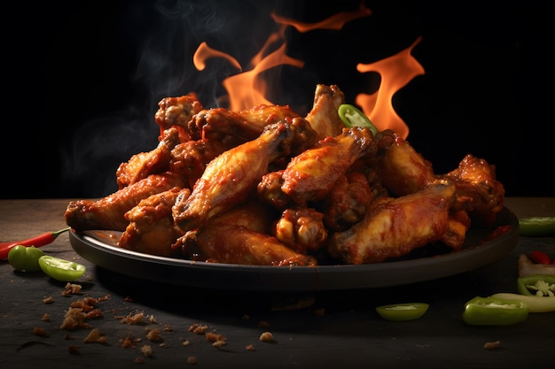 Sizzling Hot Wings