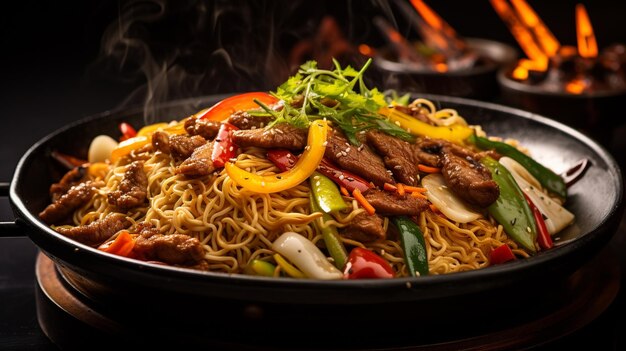 Sizzling_Plate_Yakisoba_Photograph