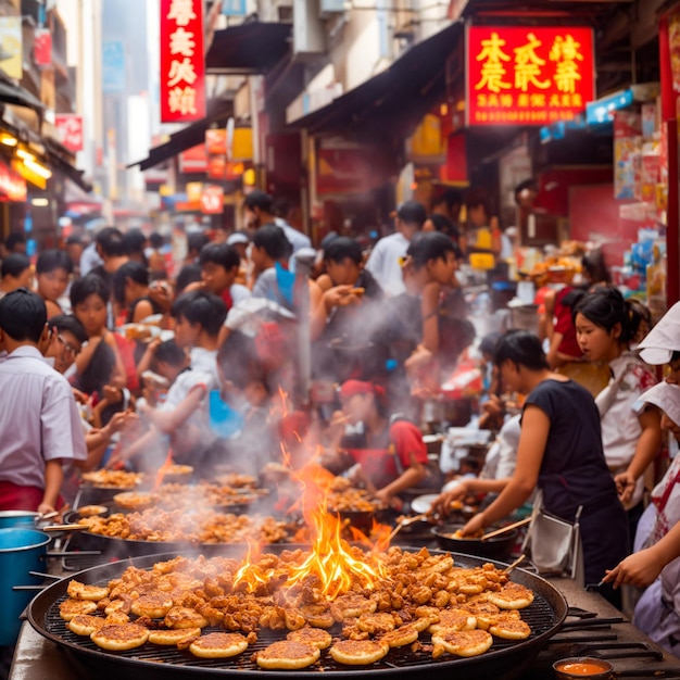 Sizzling Street Snacks