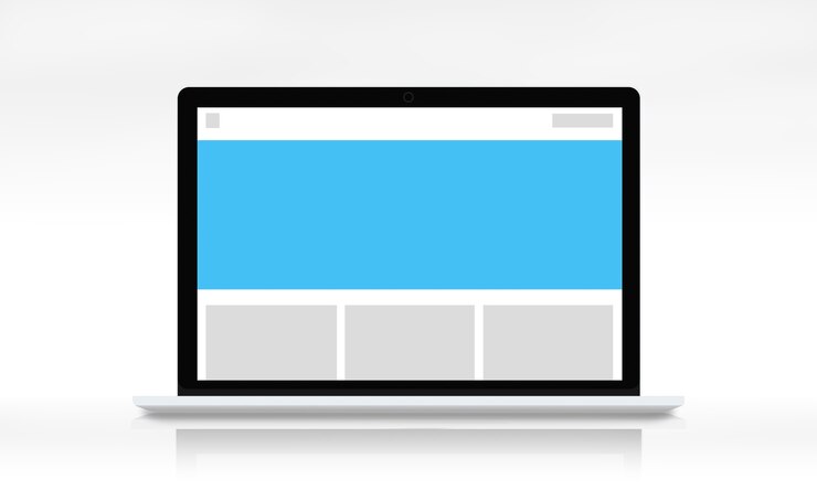 Foto sjabloon badge layout mock-up visueel leeg concept